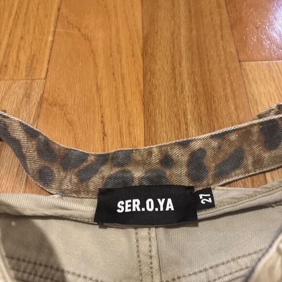 SER.O.YA 27 Christy Straight Leg Jeans In Savannah Size 27 - Picture 6 of 7